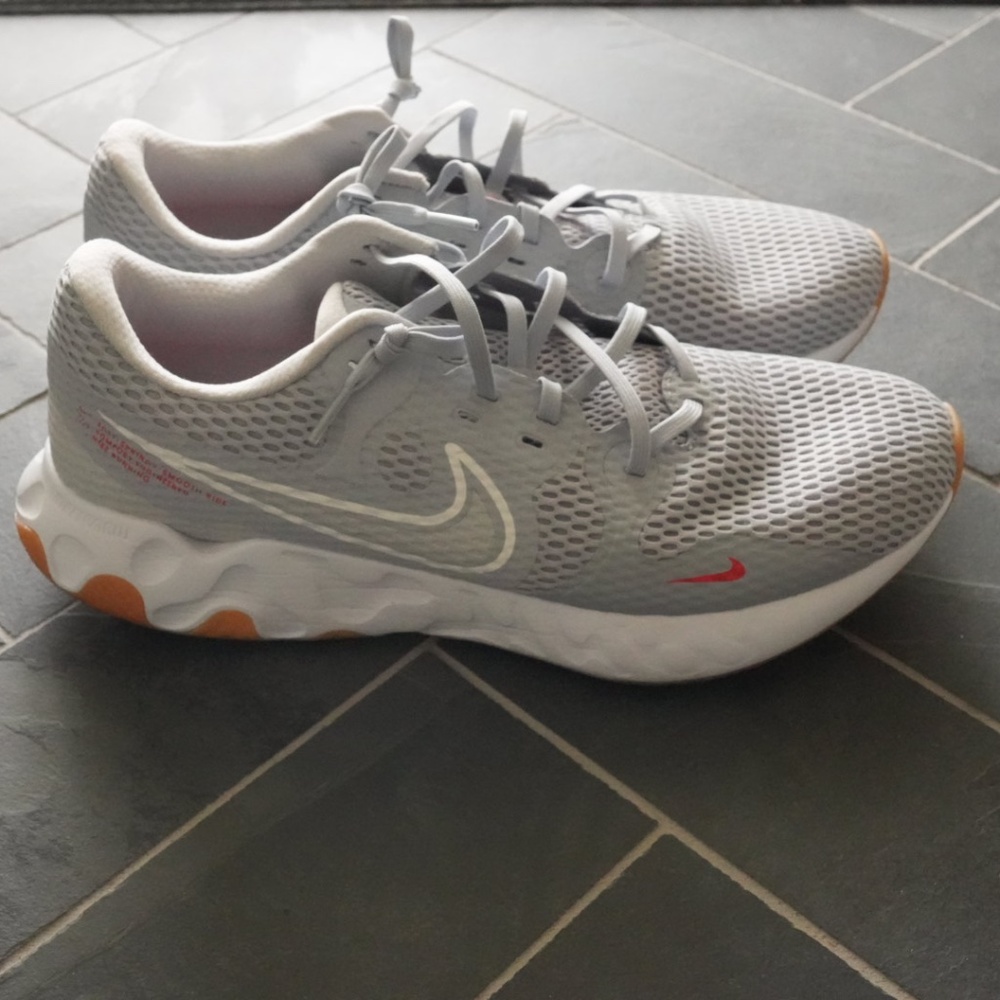 Nike Men's Renew Ride 2 Grey CU3507-005 Sneakers Running Shoes Sz 12